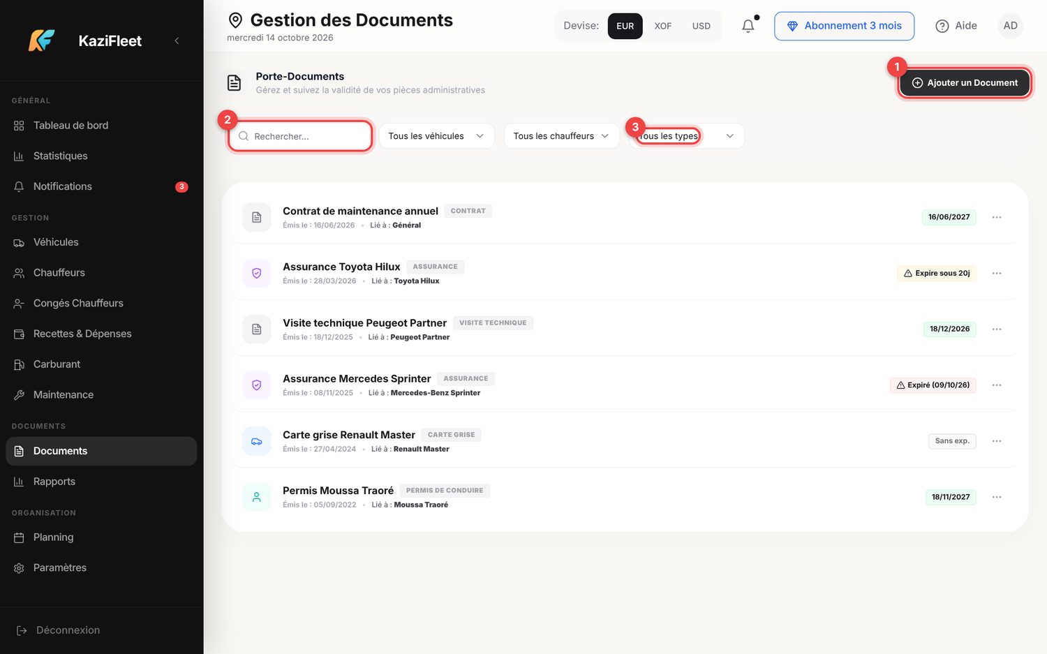 Documents — ordinateur